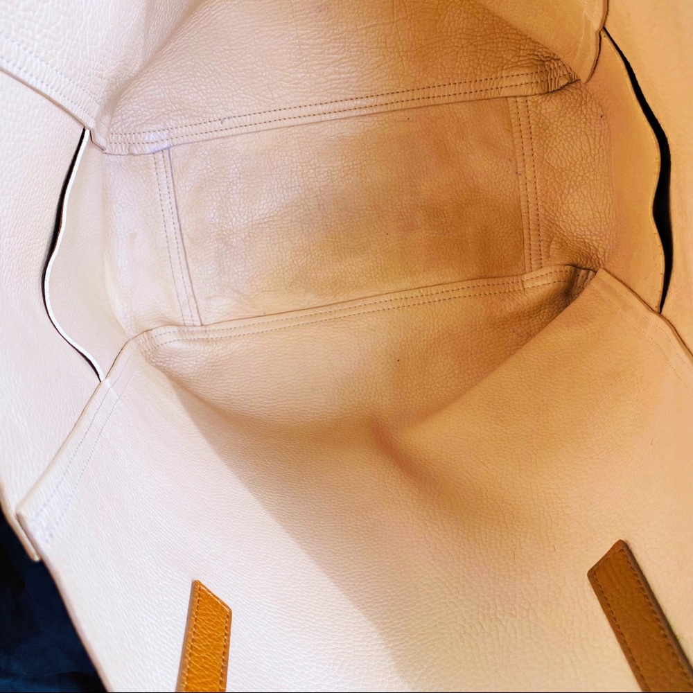 Shinola Cognac Medium Shopper Tote EUC - Picture 10 of 16